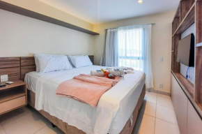 STUDIO VISTA POR DO SOL, 4 Pessoas, TELA DE PROTEÇÃO PARA CRIANÇAS, Pé na Areia, Cozinha COMPLETA, Ar Condicionado, WIFI TOP - VG SUN CUMBUCO